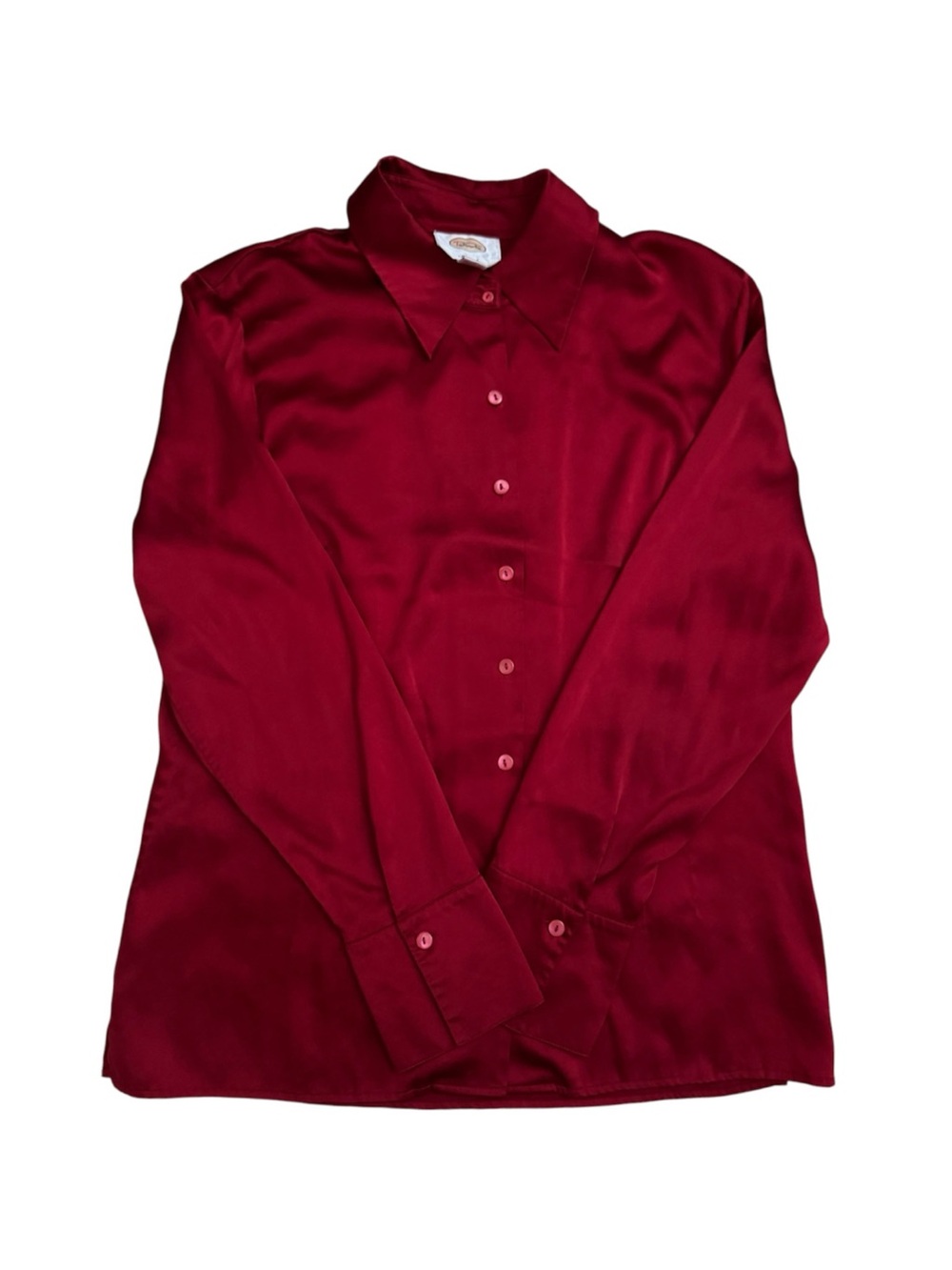 Silk Button-Down Shirt